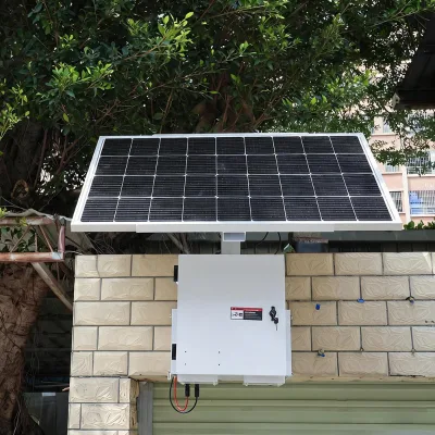 Mobile Solar CCTV Unit Outdoor Monitoring System with 360 Pan-Tilt Weatherproof Two-Way Audio for Trailer