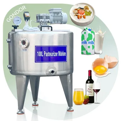 Coconut Water Pulp Goat Milk Fruit Juice Pasteurization Industrial Large Heavy Machine Yogurt Pasteurizer