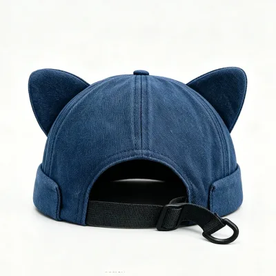 Hot Sales Wholesales Cute Cat Ear-shaped Hat with Adjustable Circumference Cap