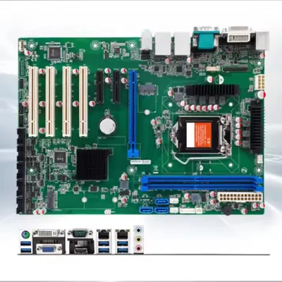 DC 12V Industrial Mini ITX Motherboard with I3-7100U 2*RJ45 8*USB 5*RS-232+1*RS-485/232 Ports