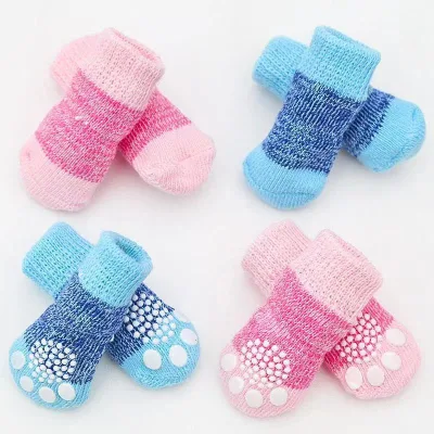 Manufactured Cute Pet Cat Puppy Socks Comfortable Warm Non-Slip Soft Christmas Socks for Pet