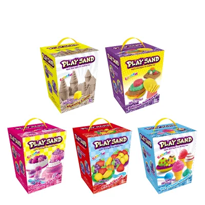 Play Sand Space Cotton Color Sand Mars Magic Playdough Sand Kit Wholesale