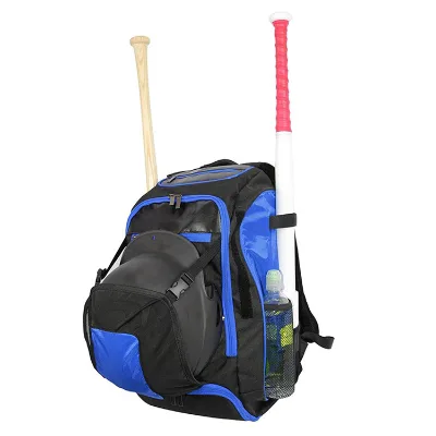 Large Capacity Carry Softball Baseball Backpack Bag With Cleats Compartment and Bat Holder