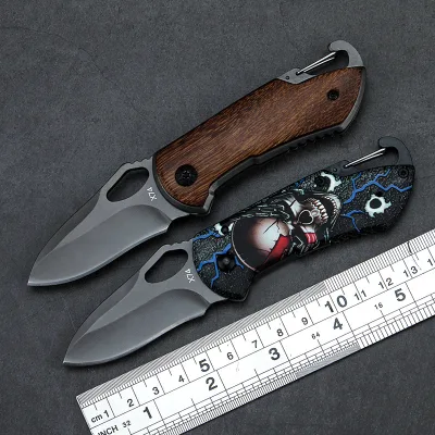 Stainless Steel Folding Knife Portable Tactical Camping Mini Knife sharp Fruit Knife