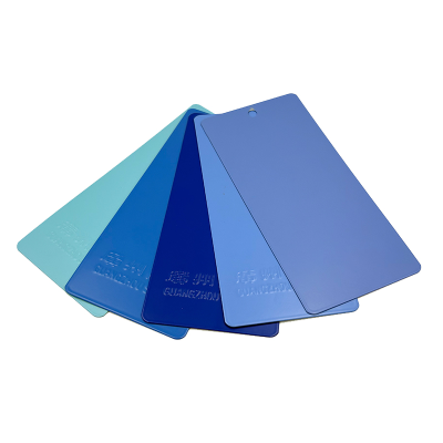 Matt Textured Blue Color Dry Powder Coating Paint Spray Powder Coating Paint