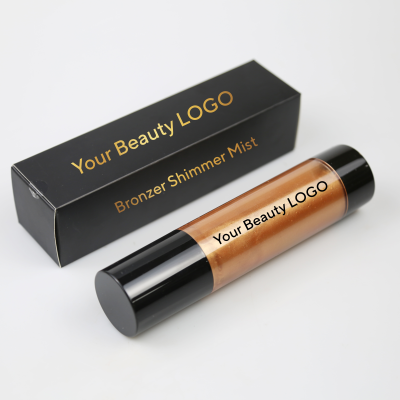 Private Label Make up Custom Your Brand Bronzer Makeup Series for Face and Body Shimmer Oil