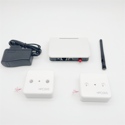 Up to 20 Meters Entrance Bi Directional Truly Wireless Infrared People Counter