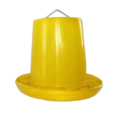 Food Grade PP Plastic Chicken Feed Bucket Non-toxic No Burrs Safe for Poultry Easy to Disassemble and Clean Thoroughly