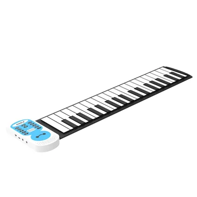 Mini Piano Music Toy Black 37 Key Portable Electronic Piano for Children