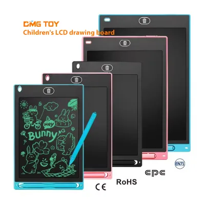 Types of Drawing Board Children's Educational Colorful Handwriting Graffiti Plastic Electric LCD Drawing Board