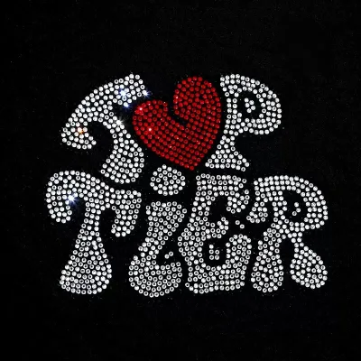 Fast Delivery Eco-Friendly 3D Glass Hot-Fix Rhinestone Transfer with 12 Facets for Garment Bags & Shoes-Custom Motifs