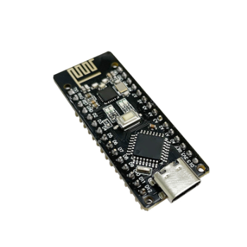 New Original RF-Nano Development Board Compatible with ATMEGA328P Nano V3.0 CH340 Serial Port Module 32kb Flash Memory NRF24L0