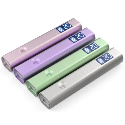 Handheld LED Display Exclusive Handheld UV Nail Light Small and Portable Wholesale Nail Led Lamp for Nail Salons