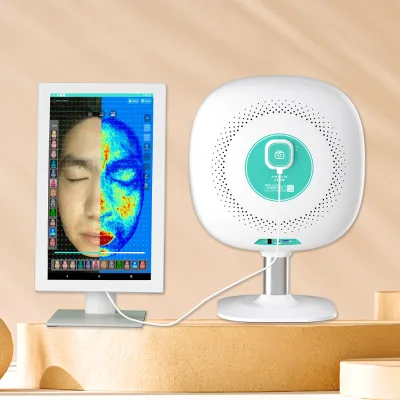 10 Images Portable Wood Lamp Skin Care Analyzer Facial Skin Analyzer With I Pad
