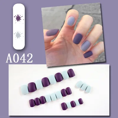 Linda best selling new wearable nail product nail patch detachable nail patch nail accessory