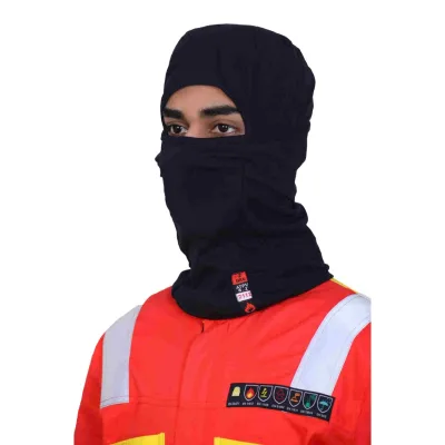 Factory Wholesale CAT2 Fire Retardant Balaclava 100% Cotton Knitted Fire Resistant Antistatic Casual OEM Service Available