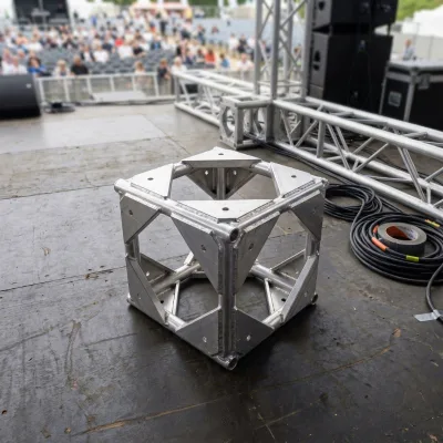 Truss Aluminum Base Plate Festival Party Wedding Exhibition Outdoor Live Show Event Booth Structure