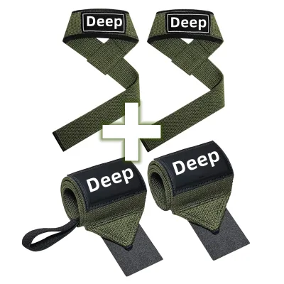 Factory Price Gym Weightlifting Wrist Protection Powerlifting Training Gym Wrist Weight Lifting Straps for Cross Training