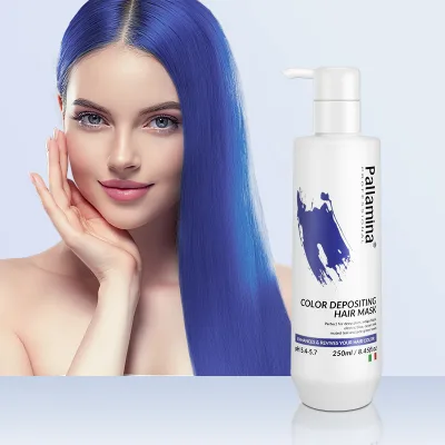 OEM Professional Organic Keratin Hair Mask Sulfate-Free Damage-Free Color-Protection Natural Shade Fresh for 2-IN-1