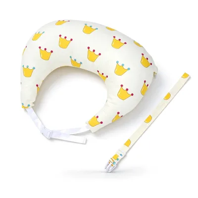 Top Seller Printed Ergonomic U Shape Nursing Pillow with Shoulder Strap for Maternity Feeding