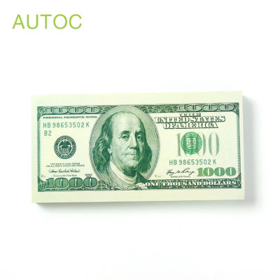 Dollar Series Popular Transparent Green Sticky Note