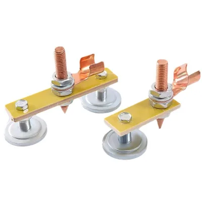 Automotive Sheet Metal Welding High-Strength Magnetic Electrical Grounding Cable 165A Rated Output Current AD Origin