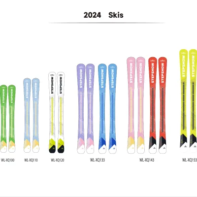 2024 New Design Popular Manufacturers Custom Professional Pattern Adult Winter Outdoor Skis Snowboard