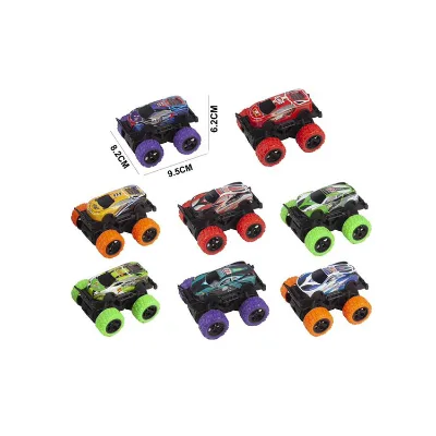 6 Styles Colourful Inertial Off-Road Vehicle Simulation Model Car Four-wheel Drive Inertial Off-road Vehicle