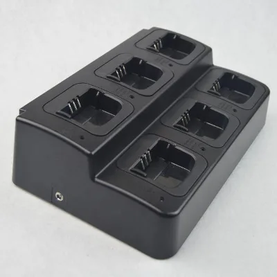 High Quality 6 In 1 Charger Walkie Talkie for yaesu kenwod tyt baofeng radio