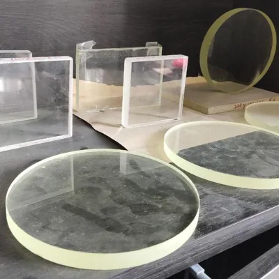 Heavy Duty ZF6 High Lead Content Glass 20mm 24mm Thickness for CT Scan Room and Nuclear Shielding