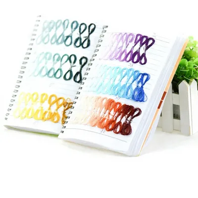 FastLongsilk Suxiu 100% Genuine Silk Embroidery Thread Color book more than 1000colors