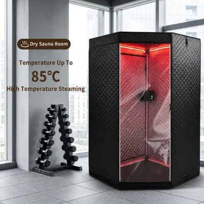 Wholesale Ilmataytteinen Sauna Collapsible Fabric Infrared Sauna Enclosure for Finnish Home Wellness