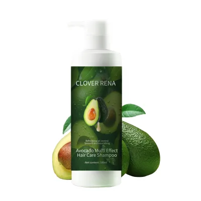 Private Label Hydrating Anti-Dandruff Moisturizing Hair Care Set Nourishing Honey Organic Coconut Oil Avocado Shampoo