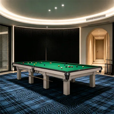 Snooker Table 12 Feet Russian Style Stylish and Durable Direct Supply Enterprise with Accessories