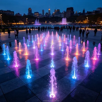 Turnkey Dry Deck Fountain Engineering Solution for Plaza & Commercial Landscape Projects