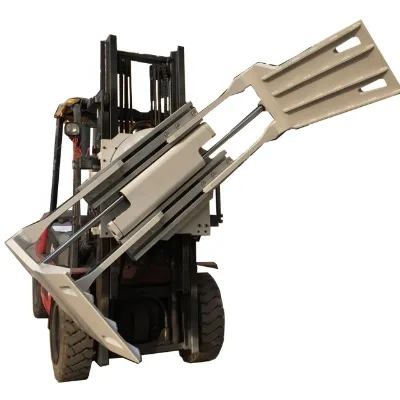 Forklift Bale Clamp Attachment Forklift With Sideshift or Rotator Function Forklift Crane Truck With Bale Clamps