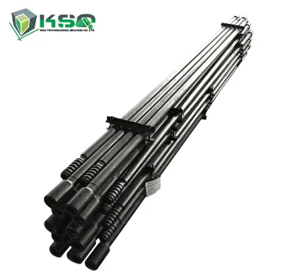 Factory MIROC T38 Speed Extension Drill Rod Carbon Steel Threaded Rod for Borehole Drilling