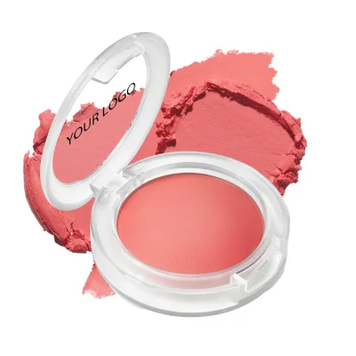 Aris Private Label Single Blush Palette Matte Natural Cheek Blush Powder Waterproof Long Lasting Face Makeup Blusher Cosmetics