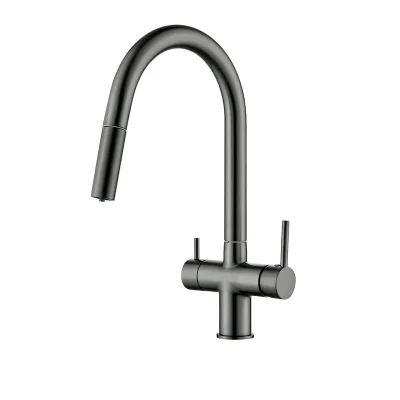 Modern Thermostatic Stainless Steel Kitchen Faucet Single Hole Valve Drinking Water Sink Bathroom Home Use