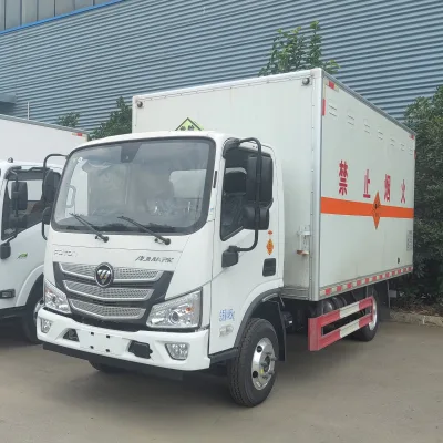 Foton New Single Row Diesel Light Cargo Truck 4x2 Drive Wheel 3-5 Ton Fence Cargo Tank Rear Camera Chassis