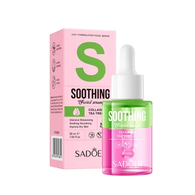 2 in 1 Double-layered Collagen and Tea Tree Essence - Premium Skin Care for Global Market for Daily Using