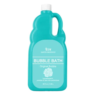 Original Bubble Bath Hypoallergenic Tear Free Bubble Bath Solution Makes Big Long Lasting Bubbles for Kids Toddlers and Adults
