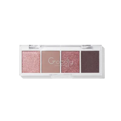 Nude Rose Gold Lightweight Good Pigmentation Long Lasting Shimmer Silky Smooth Texture Makeup Eye Shadow Eyeshadow Palette