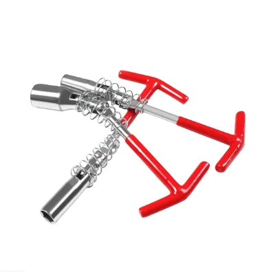 Hot Sale T-handle 14/16/21mm Spark Plug Wrench Socket Universal Spark Plug Socket Wrench Repair Spanner Tool