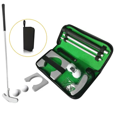 New Design Detachable Three-Section Putting Golf Club Universal for Kids and Adults Practical Golf Putter for Practice