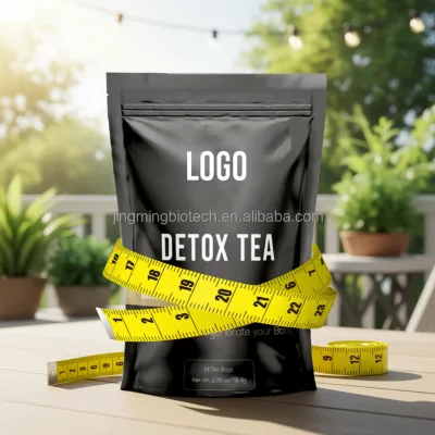 Natural Herbal Private Label 14 Day Detox Tea Morning Boost Loose Leaf Tea in Tea Bags