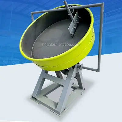 Highland Clay Disc Granulator with Motor Efficient Mineral Powder & Cement Chemical Raw Material Granulator