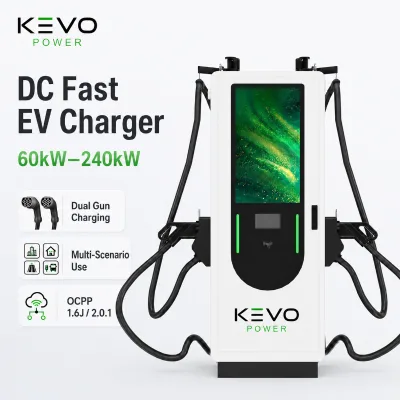 High Uptime 60kW-240kW Modular DC Fast Charger OCPP 1.6J 2.0.1 for Global CPO Charging Networks Fleet Depots and Public Stations