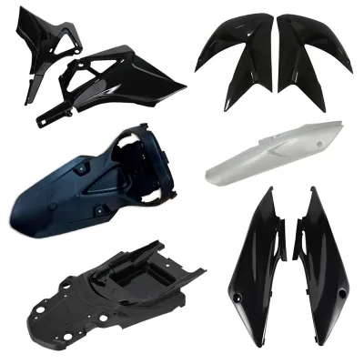 Motorcycle Fairing Plastic Guard Plate Mudguard Parts for Honda Nxr150 Moto Bodywork Kit Set Accessories
