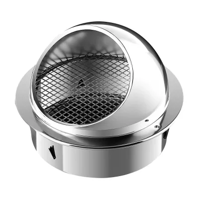 Hot Selling 304 & 201 Stainless Steel Vent Hood Oil Fume Grid Exhaust Register & Grille